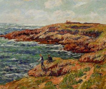 Henri Moret : Fishermen on the Breton Coast